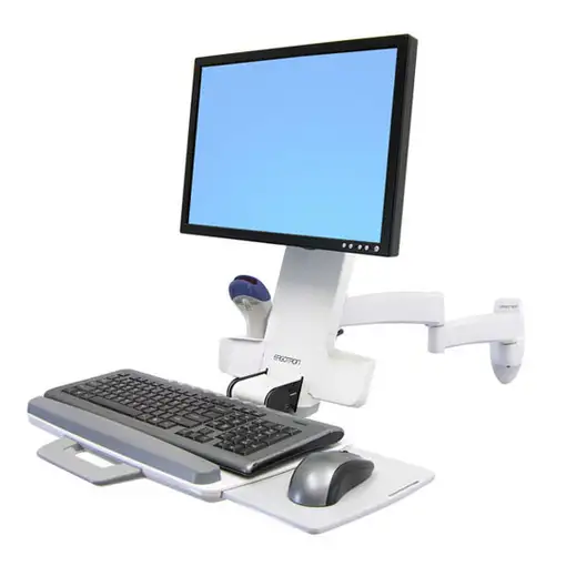 Ergotron 200 Series Combo Arm 61 cm (24'') Pared Blanco