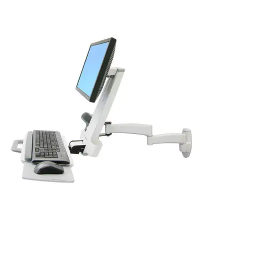 Ergotron 200 Series Combo Arm 61 cm (24'') Pared Blanco