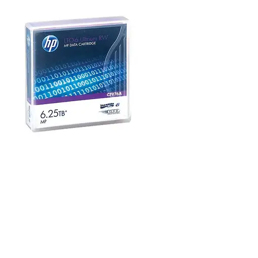 HPE Cartucho de datos LTO-6 Ultrium de 6.25 TB RW