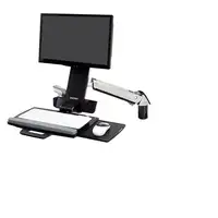 Ergotron Styleview Sit-Stand Combo Arm 61 cm (24'') Pared Aluminio