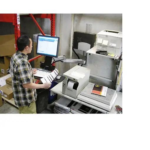 Ergotron Styleview Sit-Stand Combo Arm 61 cm (24'') Pared Aluminio