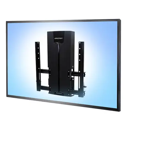 Ergotron 61-128-085 soporte para monitor 160 cm (63'') Pared Negro