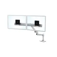 Ergotron LX Series Desk Dual Direct Arm 63,5 cm (25'') Escritorio Blanco