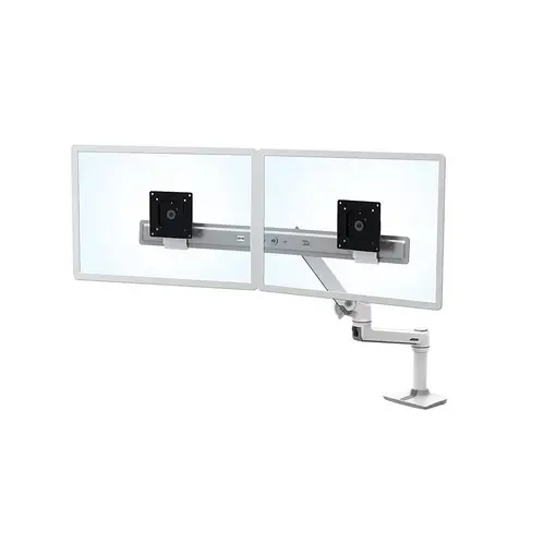 Ergotron LX Series Desk Dual Direct Arm 63,5 cm (25'') Escritorio Blanco Ergotron LX Series Desk Dual Direct Arm 63,5 cm (25'') Escritorio Blanco