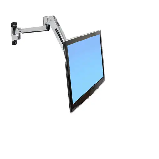 Ergotron LX Sit-Stand Wall Mount LCD Arm 106,7 cm (42'') Pared Acero inoxidable