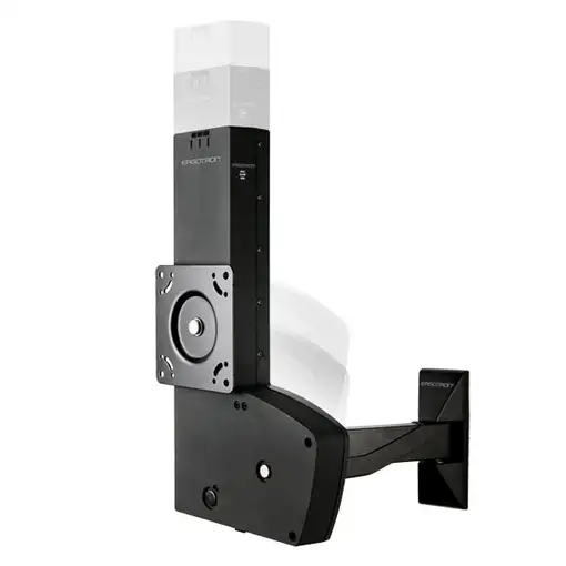 Ergotron 61-113-085 soporte para monitor 106,7 cm (42") Pared Negro