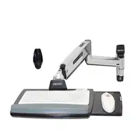 Ergotron LX Sit-Stand Wall Mount Keyboard Arm Acero inoxidable