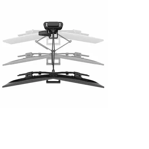 Ergotron TRACE 45-631-224 soporte para monitor 68,6 cm (27'') Escritorio Negro