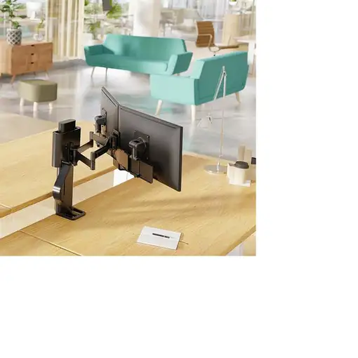 Ergotron TRACE 45-631-224 soporte para monitor 68,6 cm (27'') Escritorio Negro