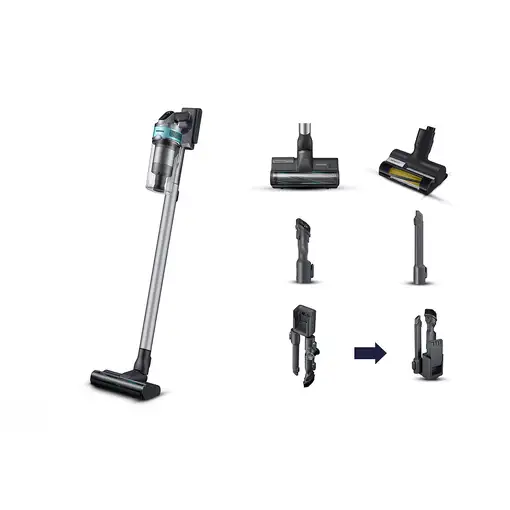 Samsung VS20B75AGR1 Aspiradora escoba 2 en 1 Batería Secar Sin bolsa 550 W Negro,