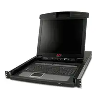 APC AP5808 consola de rack 43,2 cm (17'') Negro