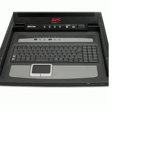 APC AP5808 consola de rack 43,2 cm (17'') Negro