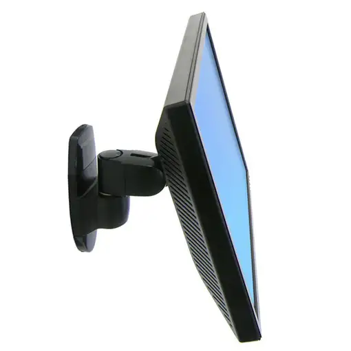 Ergotron 200 Series Wall Mount Pivot 61 cm (24'') Pared Negro