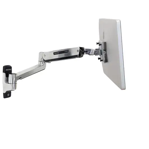Ergotron LX HD Sit-Stand 116,8 cm (46'') Pared Plata