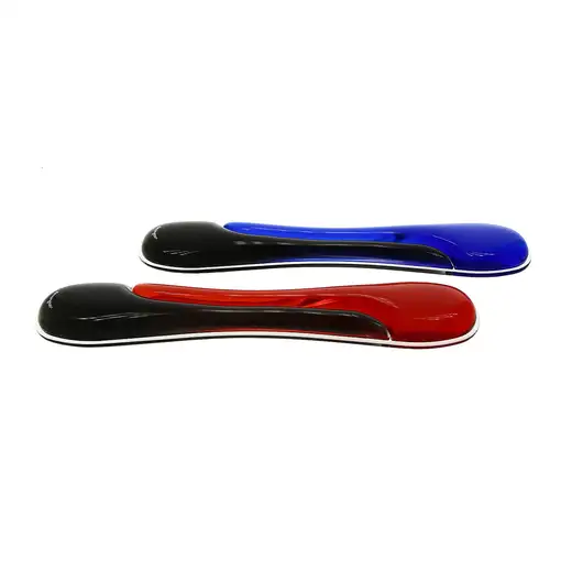 Kensington Reposamuñecas gel Duo teclado azul/negro