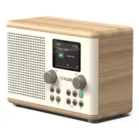 Pure Classic H4 Portátil Digital Roble, Blanco