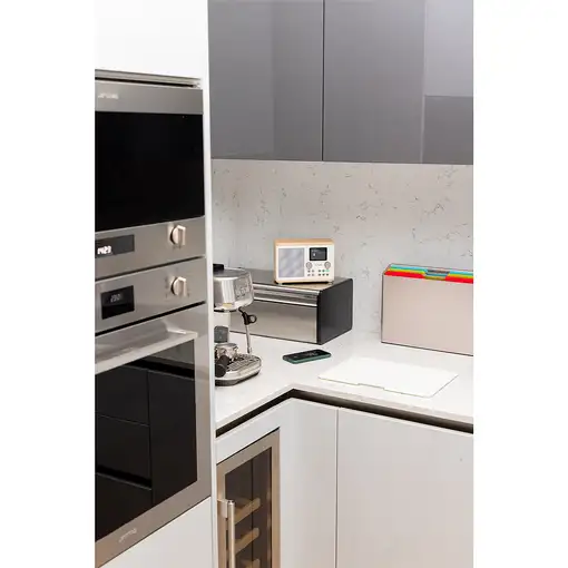 Pure Classic H4 Portátil Digital Roble, Blanco