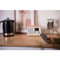 Pure Classic H4 Portátil Digital Roble, Blanco