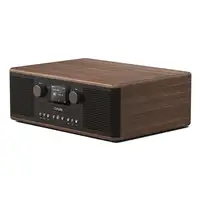 Pure Classic C-D6 Portátil Digital Negro, Nuez