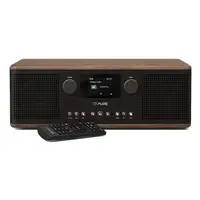 Pure Classic C-D6 Portátil Digital Negro, Nuez