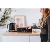 Pure Classic C-D6 Portátil Digital Negro, Nuez