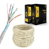 Gembird 305m Cat5e FTP cable de red Gris F/UTP (FTP)