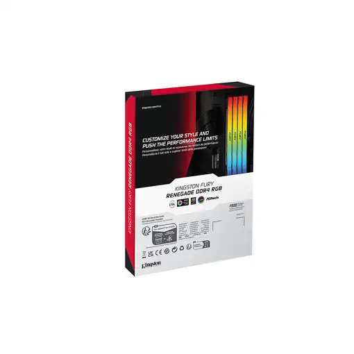 Kingston Technology FURY 8 GB 4000 MT/s DDR4 CL19 DIMM Renegade RGB