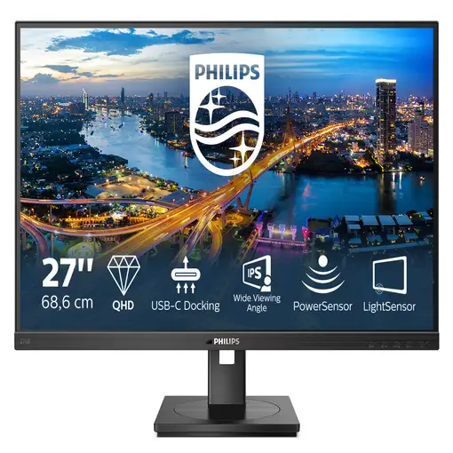 Philips 276B1/00 pantalla para PC 68,6 cm (27") 2560 x 1440 Pixeles Full HD LED Ne