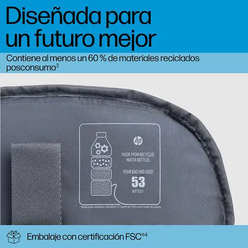 HP Mochila para portátil de 17 pulgadas Travel Plus 30L