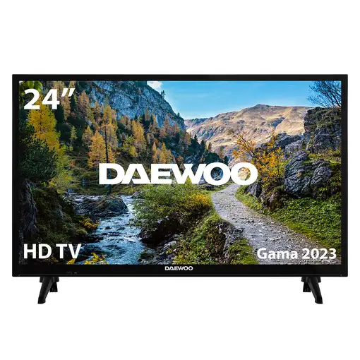 Televisor LED 24'' HD Negro 24DE04HL1 DAEWOO