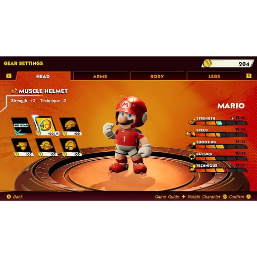 Nintendo Mario Strikers: Battle League Football Estándar Inglés, Italiano Nintendo