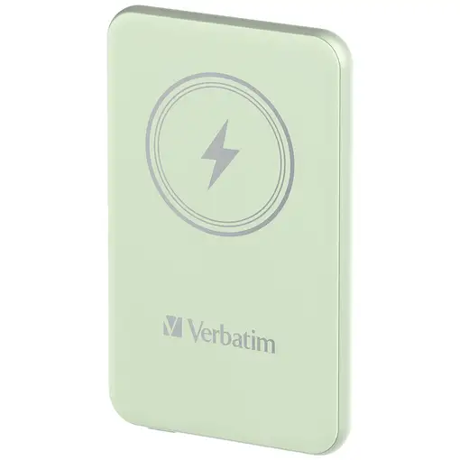 Verbatim Charge 'n' Go Polímero de litio 5000 mAh Cargador inalámbrico Verde