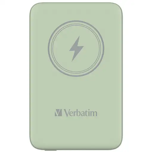 Verbatim Charge 'n' Go Polímero de litio 10000 mAh Cargador inalámbrico Verde