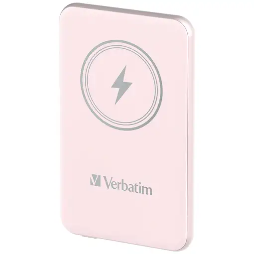 Verbatim Charge 'n' Go Polímero de litio 5000 mAh Cargador inalámbrico Rosa