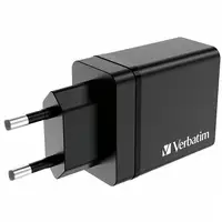 Verbatim 49700 cargador de dispositivo móvil Universal Negro Corriente alterna Car