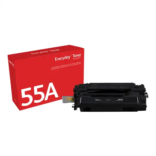 Everyday El tóner ™ Negro de Xerox es compatible con HP 55A (CE255A), Capacidad es