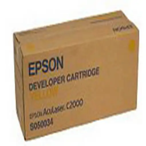 Epson S050034 Toner Amarillo para impresora Aculaser C2000 cartucho de tóner 1 pie