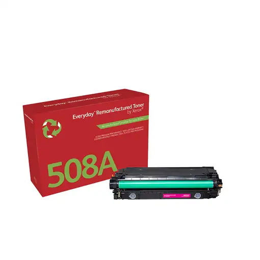 Everyday Tóner ™ Magenta remanufacturado de Xerox es compatible con HP 508A (CF363