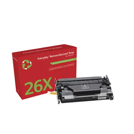 Everyday Tóner ™ Mono remanufacturado de Xerox es compatible con HP 26X (CF226X),