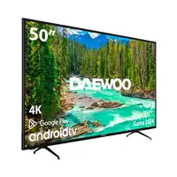 Televisor DLED 50'' 4K Ultra HD Negro Smart 50DM54UANS DAEWOO Televisor DLED 50'' 4K Ultra HD Negro Smart 50DM54UANS DAEWOO
