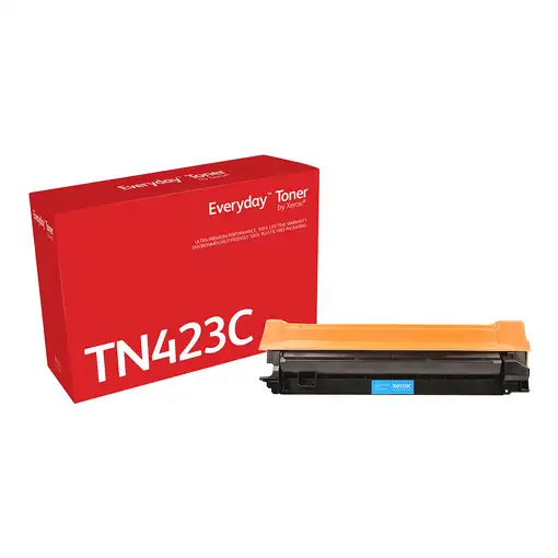 Everyday El tóner ™ Cian de Xerox es compatible con Brother TN-423C, Capacidad alt