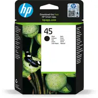 HP Cartucho de tinta original 45 grande negro