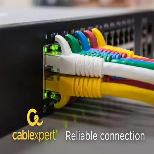 Gembird 1m CAT6 cable de red Verde F/FTP (FFTP)