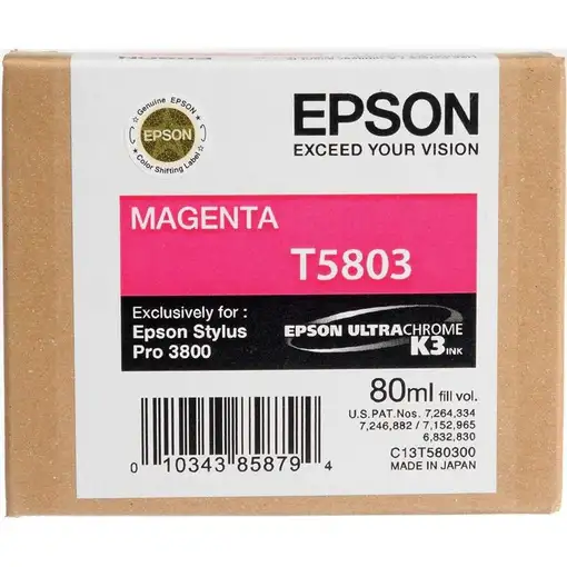 Epson Cartucho T580300 magenta