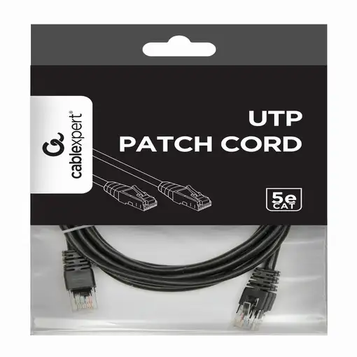 Gembird PP12-2M/BK cable de red