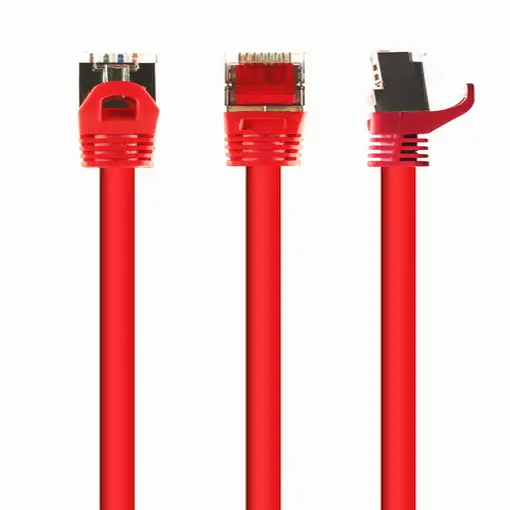 Gembird PP6A-LSZHCU-R-2M cable de red Rojo Cat6a S/FTP (S-STP)