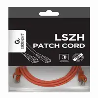 Gembird PP6A-LSZHCU-R-2M cable de red Rojo Cat6a S/FTP (S-STP)
