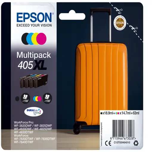 Epson Multipack 4-colours 405XL DURABrite Ultra Ink