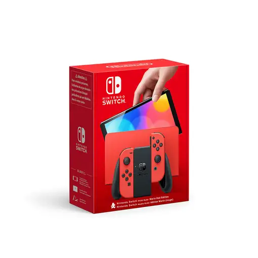 Consola portátil NINTENDO Switch - OLED Model - Mario Red Edition Rojo