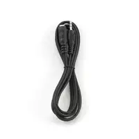 Gembird 1.5 m, 3.5mm/3.5mm, M/F cable de audio 1,5 m 3,5mm Negro